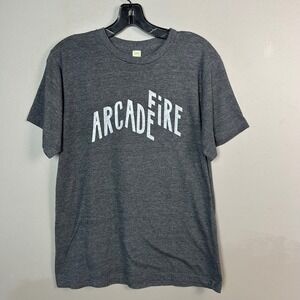 Vintage Y2K Band Arcade Fire Reflektor Tour 2014 Indie Rock Band Medium USA Tee